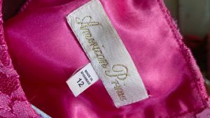 Pink Lace Party Dress for Girls