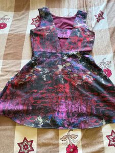 Chic Printed A-Line Dress