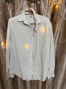 Classic Striped Button-Down Shirt