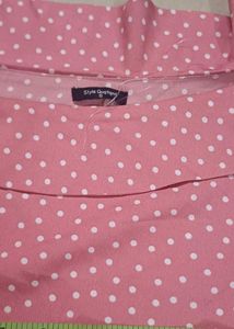 Style Quotient Myntra Pink Printed Top