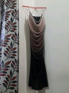 Westside Ruched Mesh Mini Dress