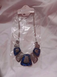 Bohemian Blue Statement Necklace