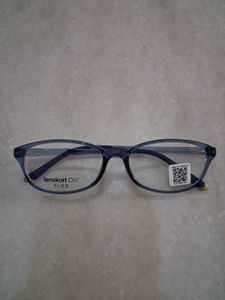 New Stylish Blue Eyeglasses with Case