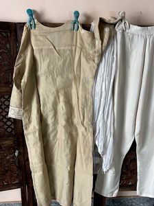 boutique Embroidered Kurta Set with Dupatta