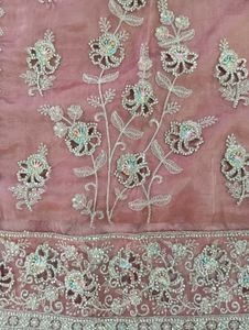 Designer Embellished  cutting work Kurta Set