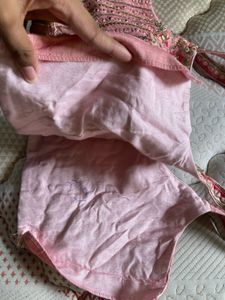 Embroidered Pink Blouse