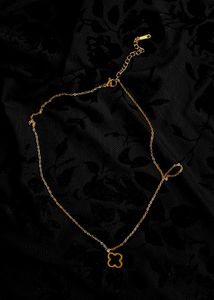 Gold Clover Necklace