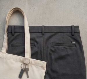 Lowkey Rich Vibes Trousers 💸 | Charcoal Essential