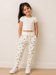 Crimsoune Club Snoopy Fleece Joggers |Girls Winter