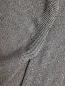Mango Women Lavender And Golden Shimmer Pullover
