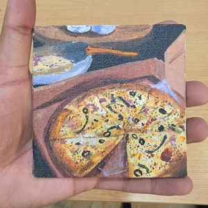 Miniature Pizza Painting
