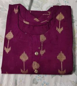 Beautiful purple kurti