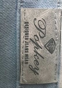 High-Waisted Skinny Blue Jeans