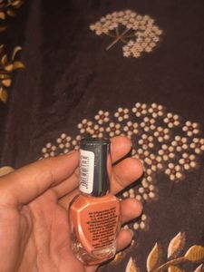 Hilary Rhoda Shine Nail Polish - Coral
