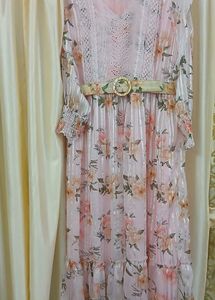 Elegant Floral Print Maxi Dress