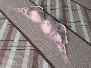 Floral Print Bra