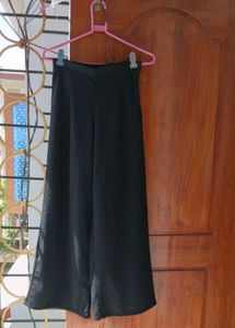 Black Wide Leg Trouser