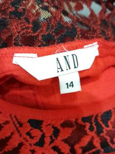 Red Long Dress For Women's