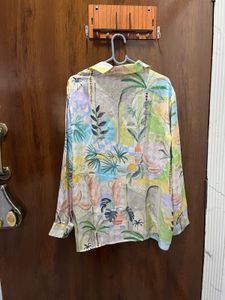 Vibrant Tropical Print Pyjama Set