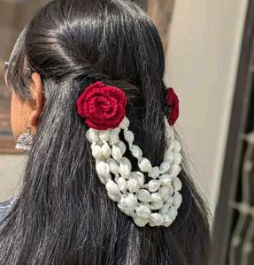 ✨Handmade rose gajra🌹✨