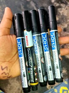DOMS Permanent Marker Pens (Set of 6)