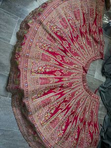 Stunning Pink Embroidered Lehenga Choli