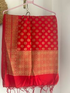 Vibrant Silk BNARASI DUPPATA