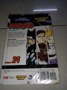 Naruto Manga Volume 24