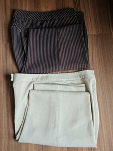 Classic Striped & pista Trousers
