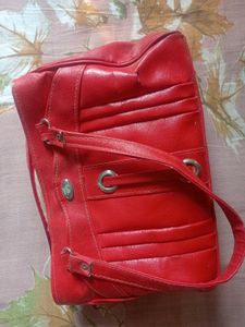 Red Vintage Gym Bag