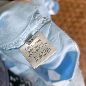 Sparkling Blue Princess Dress