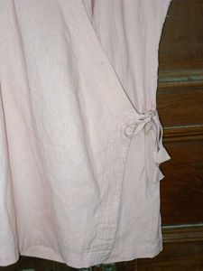 Tibetan Style Pink Wrap Top