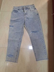 Ripped Denim Jeans