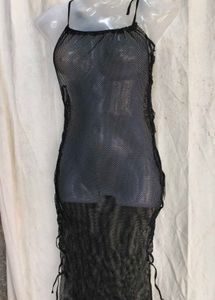 69. Black sheer bodycon