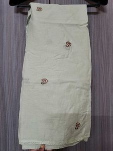 Light Pista Green Kurti Suit Set