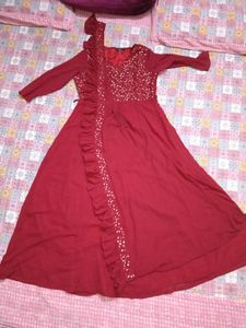 Maroon Gown