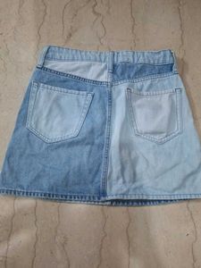 GAP Denim Mini Skirt 25 inch waist