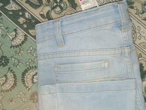 Light Wash Wide Leg Jeans