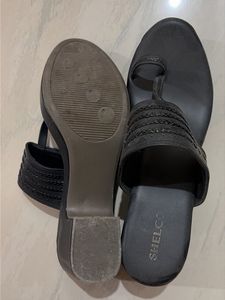 black block heels