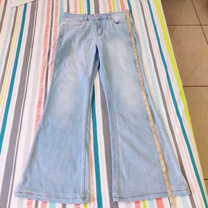 Light Wash Flare Jeans