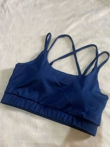 shein Stylish Blue Sports Bra