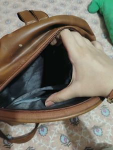 ruf and tuf Stylish Faux Leather Backpack