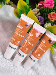 Pack of 3 The Derma Co 1% Hyaluronic Sunscreen Aqu