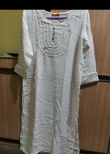 Elegant white Kurta