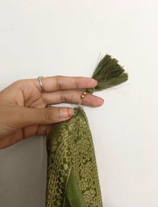 Regal Olive Green Anarkali