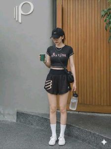 Black Pink Graphic Tee