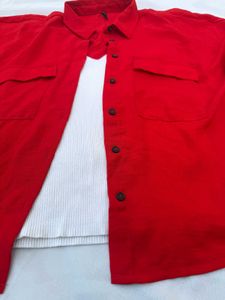 Rio red Button-Down Shirt