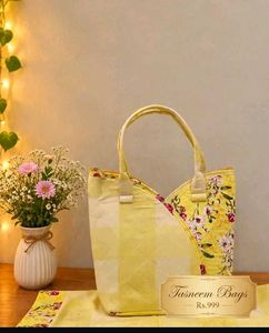 Unique Patchwork Tote Bag waterproof
