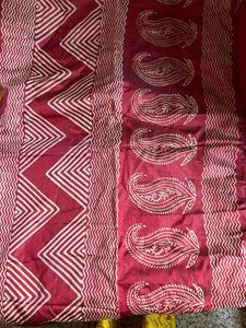 Red Pure Silk Saree