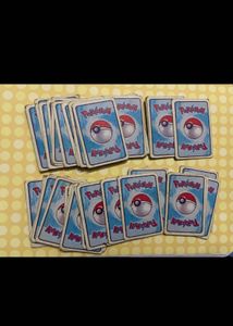 vintage Pokemon trump cards